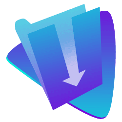 Arrow pointing down